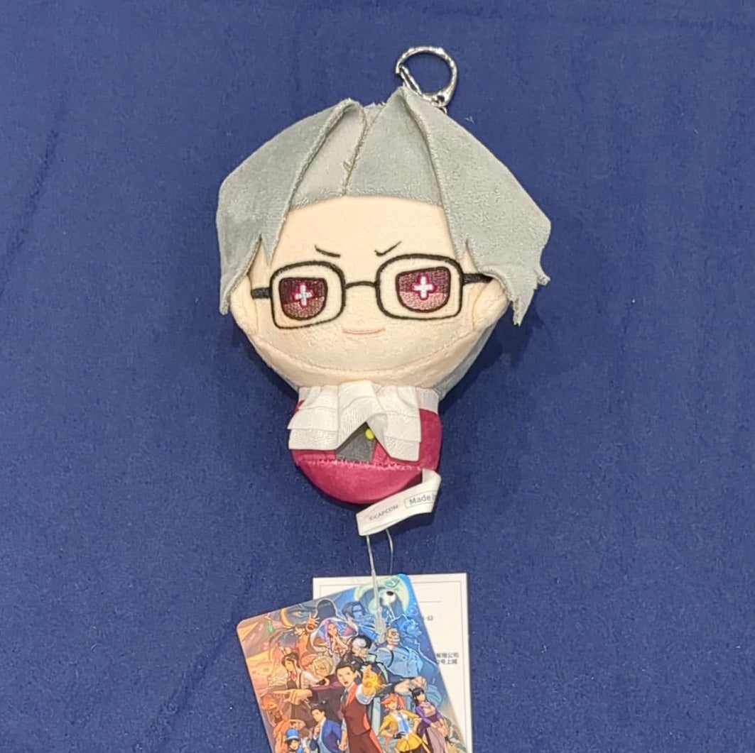 Ace Attorney Plush Key-chain Mitsurugi 