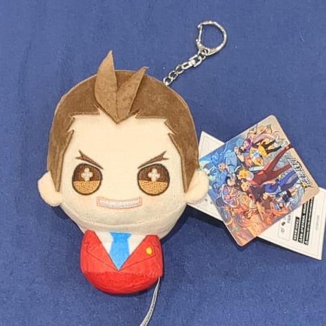 Ace Attorney Plush Keychain Odoroki