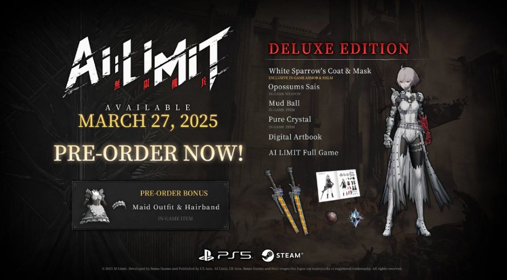 AI Limit Deluxe Edition PlayStation 5 Physical Edition