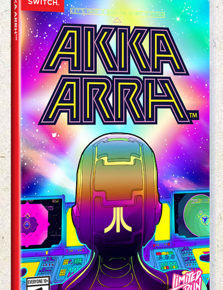 Akka Arrh physical release Nintendo Switch