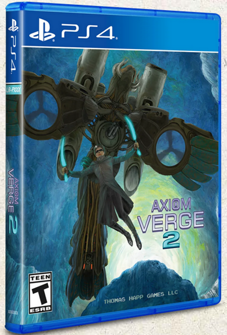 Axiom Verge 2 physical release PlayStation 4