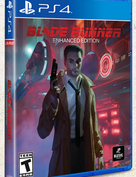 Blade Runner Enhanced Edition physical release  PlayStation 4