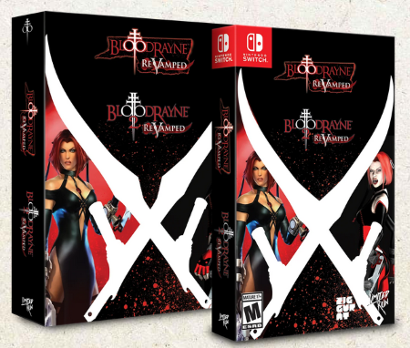 Bloodrayne 1 and 2 Revamped Dual Pack physical release nintendo switch