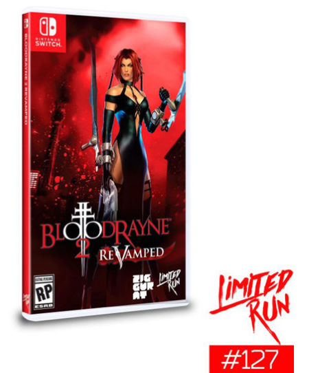 Bloodrayne 2 Revamped physical release nintendo switch