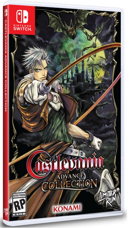 Castlevania Advance Collection Circle Of Moon Cover Switch