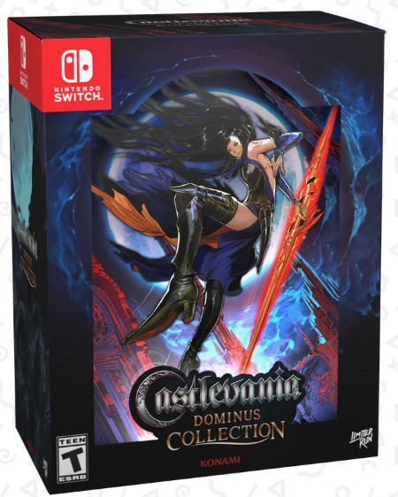 Castlevania Dominus Collection Ultimate Edition Switch physical release