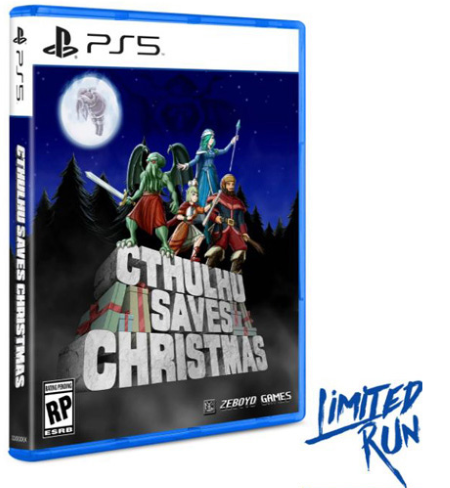 Cthulhu Saves Christmas physical release PlayStation 5