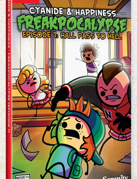 Cyanide & Happiness Freakpocalypse Episode 1 physical release Nintendo Switch 