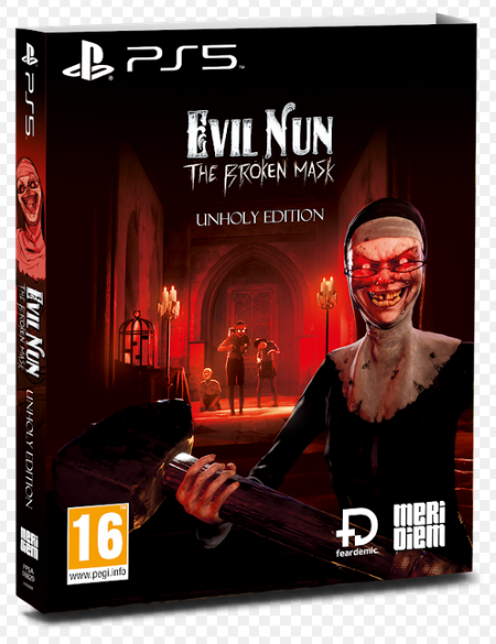 Evil Nun The Broken Mask Unholy Edition PlayStation 5 physical release