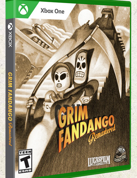 Grim Fandango Remastered Xbox Series X physical release