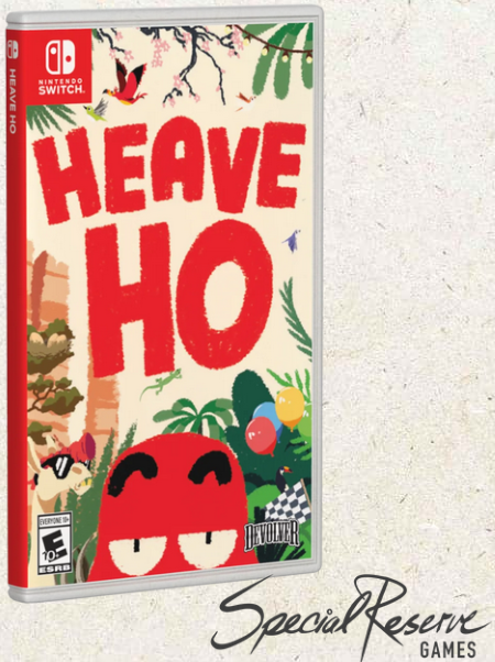 Heave Ho Nintendo Switch physical release