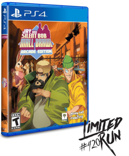 Jay and Silent Bob Mall Brawl PlayStation 4 physical release