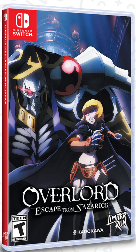 Overlord Escape From Nazarick Physical Edition Switch