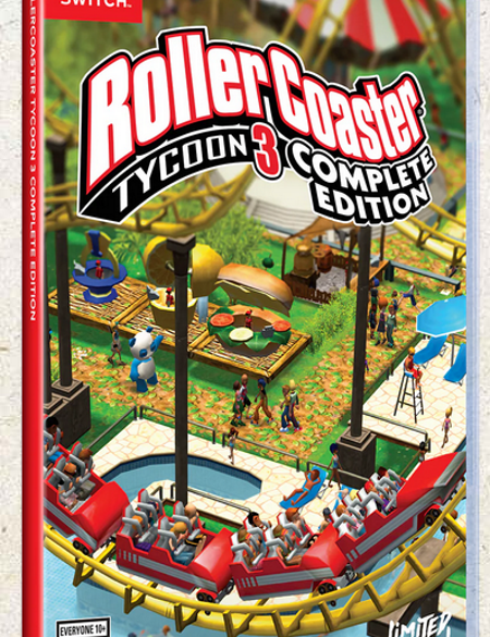 RollerCoaster Tycoon 3 Complete Edition Switch Physical Edition