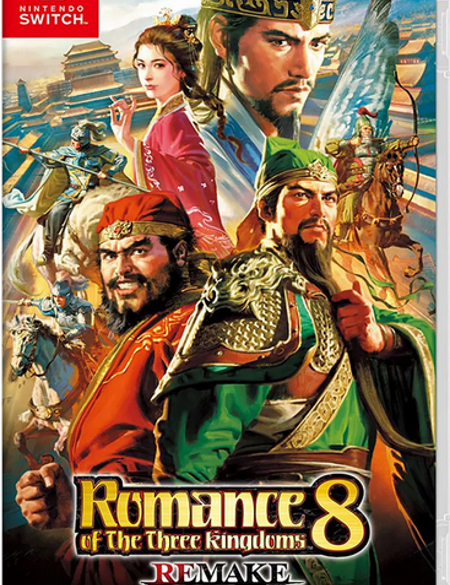 Romance of The Three Kingdoms 8 Remake Switch Physical Edition