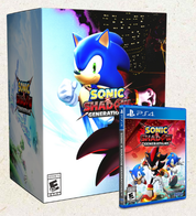 SONIC X SHADOW GENERATIONS Collector's Edition physical release PlayStation 4