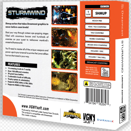 Sturmwind Limited Edition Sega Dreamcast