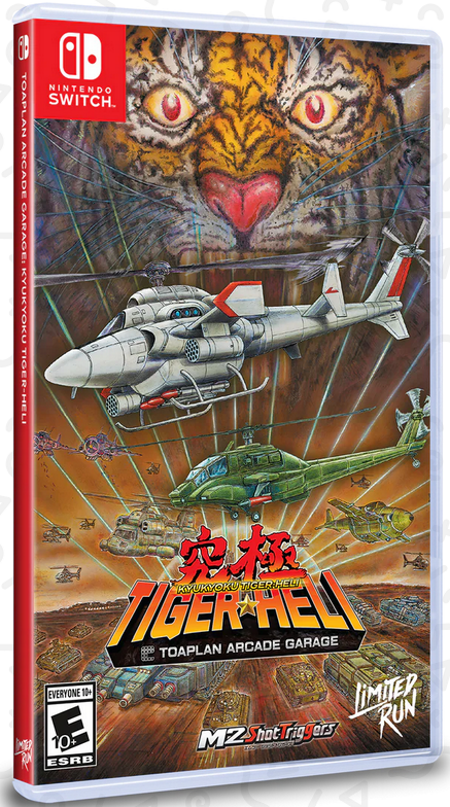 Toaplan Arcade Garage Kyukyoku Tiger-Heli Switch Physical Edition 